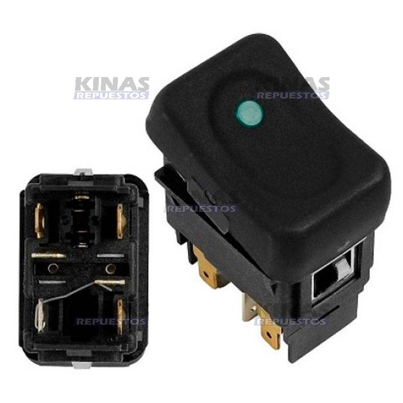 BOTON/LLAVE INTERRUPTOR FARO AUXILIAR UNIVERSAL SCANIA 113/94/114/124/S4