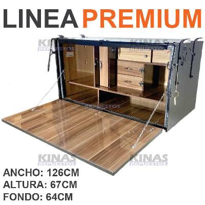 CAJA COCINA COMIDA PREMIUM (126CM ANCHO X 67CM ALTURA X 64CM FONDO)