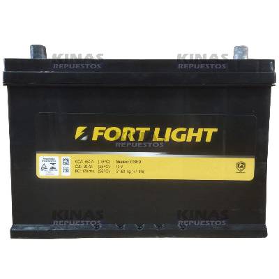 BATERIA 12V 90AMPERES DERECHO (CCA 650)