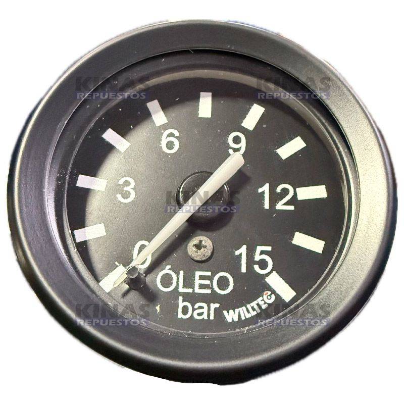 RELOJ PRESION ACEITE UNIVERSAL/SCANIA/MBB 111/112/113/124 10KG 60MM/M12X1.5