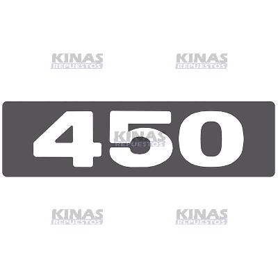 LETRERO EMBLEMA FRONTAL SCANIA 113/143 (450)