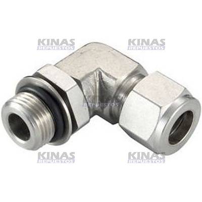 CONEXION CODO MACHO OD 8MM X M22 X 1.5