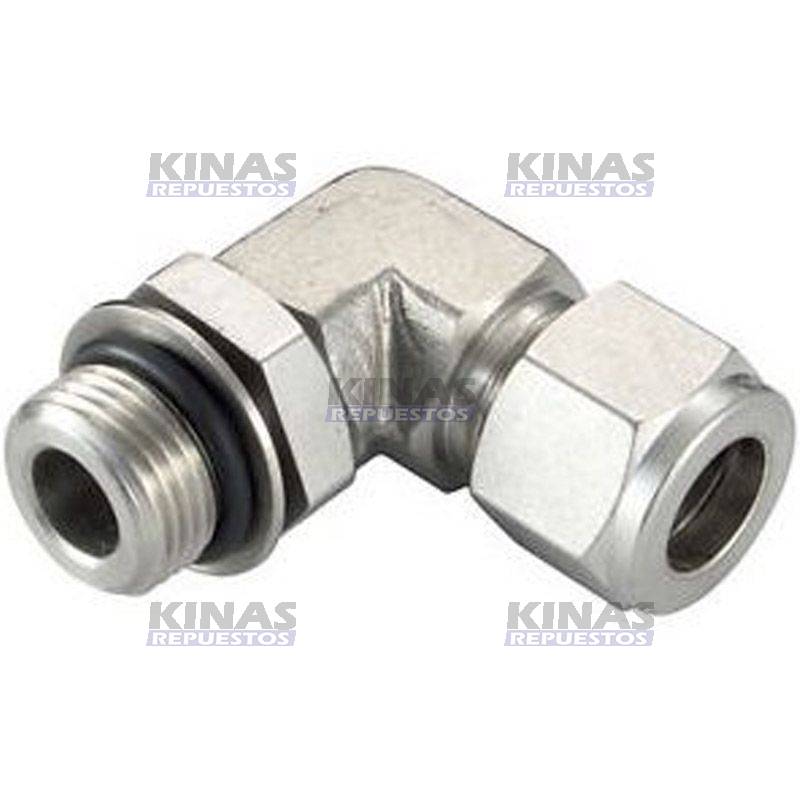 CONEXION UNION CODO MACHO 06MMXM12X1.5