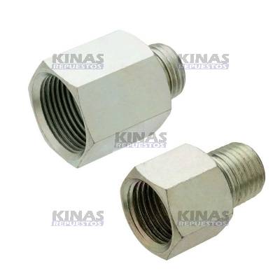 CONEXION ADAPTADOR H/M M16X1.5 X 1/4NPT