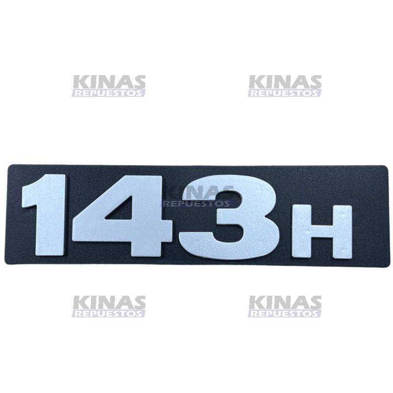 LETRERO EMBLEMA SCANIA 143 (143H)
