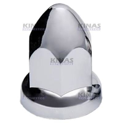 TAPA CROMADA TUERCA RUEDA ITALIANA 33MM