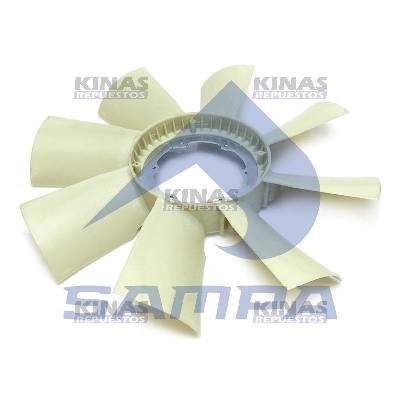 HELICE VENTILADOR SCANIA 124/S4 75CM 8ALETA S/VISCO